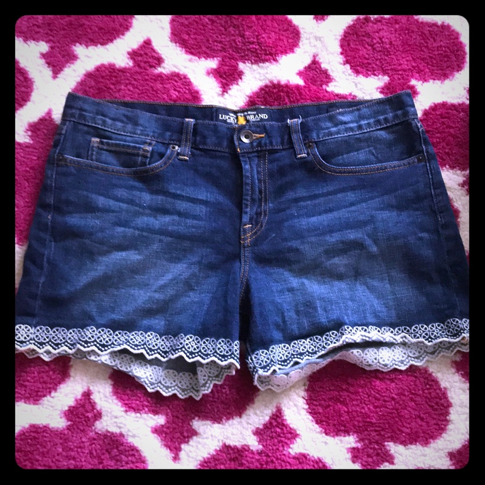 Lucky brand jean shorts